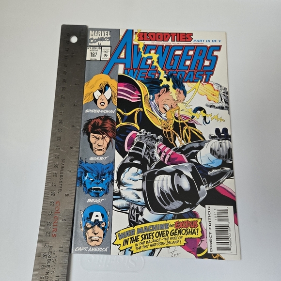 Marvel Avengers West Coast Comic Book - Picture 6 of 6